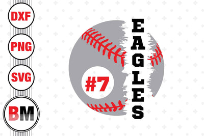 Eagles Baseball SVG, PNG, DXF Files SVG BMDesign 