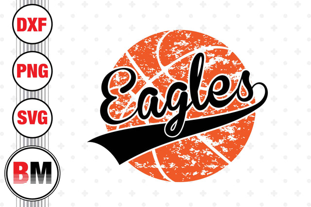 Eagles Basketball SVG, PNG, DXF Files SVG BMDesign 