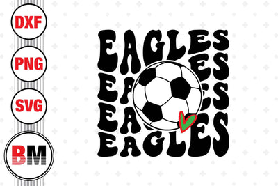Eagles Soccer SVG, PNG, DXF Files SVG BMDesign 