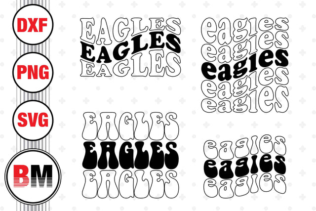 Eagles SVG, PNG, DXF Files SVG BMDesign 