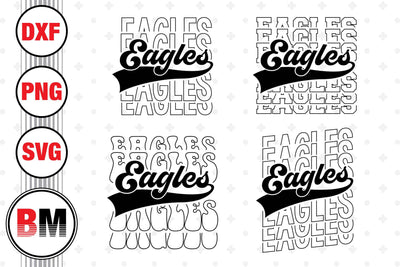 Eagles SVG, PNG, DXF Files SVG BMDesign 