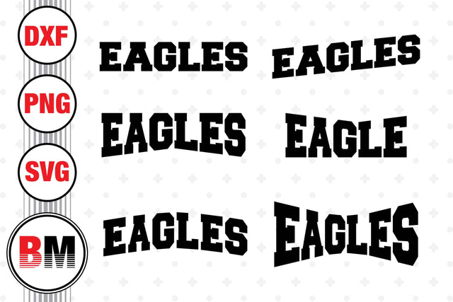 Eagles SVG, PNG, DXF Files SVG BMDesign 