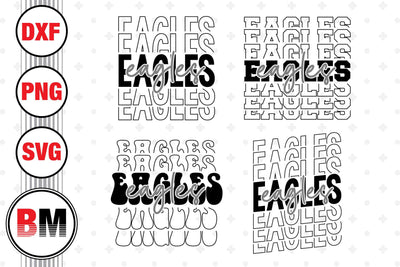 Eagles SVG, PNG, DXF Files SVG BMDesign 