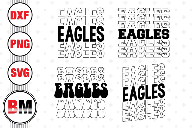 Eagles SVG, PNG, DXF Files SVG BMDesign 