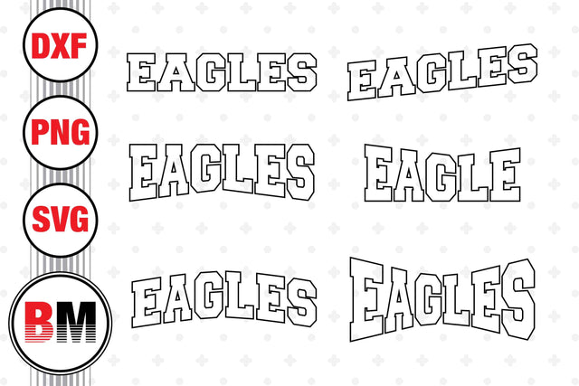 Eagles SVG, PNG, DXF Files SVG BMDesign 