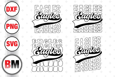 Eagles SVG, PNG, DXF Files SVG BMDesign 