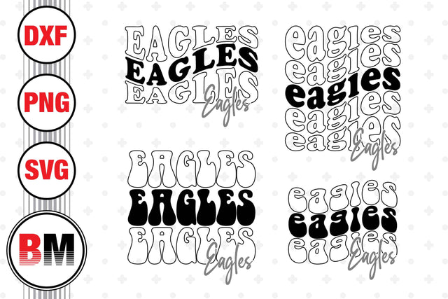 Eagles SVG, PNG, DXF Files SVG BMDesign 
