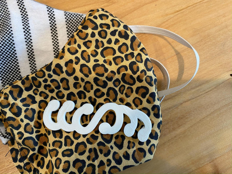 Ear Saver Face Mask Hook Design Template (3D Print STL & SVG) SVG So Fontsy Design Shop 