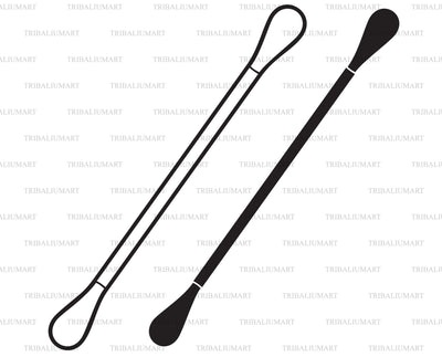 Ear stick SVG TribaliumArtSF 