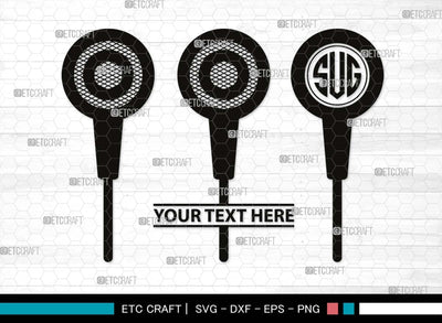 Earphones Monogram, Earphones Silhouette, Earphones SVG, Modern Audio Headset Svg, Headset Svg, Listening Svg, Headphone Svg, SB00493 SVG ETC Craft 