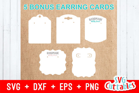 Earring Bundle SVG Svg Cuttables