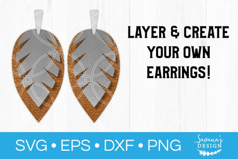 Earring Bundle SVG SVG SavanasDesign 