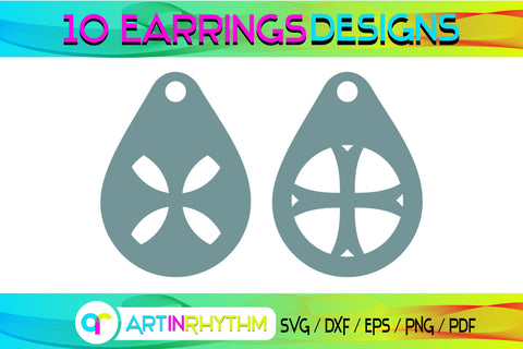 earring svg bundle SVG Artinrhythm shop 