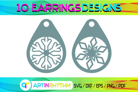 earring svg bundle SVG Artinrhythm shop 