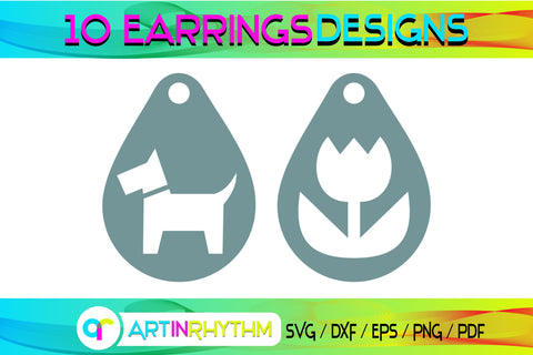 earring svg bundle SVG Artinrhythm shop 