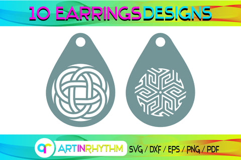 earring svg bundle SVG Artinrhythm shop 