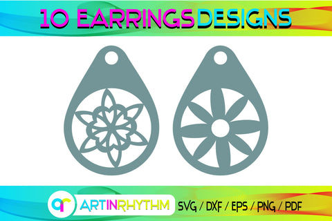 earring svg bundle SVG Artinrhythm shop 
