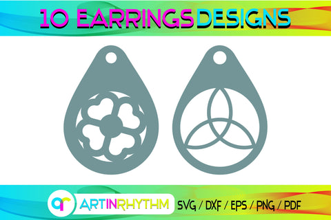earring svg bundle SVG Artinrhythm shop 