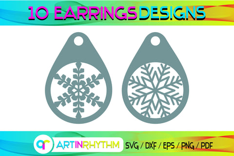 earring svg bundle SVG Artinrhythm shop 