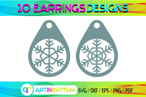 earring svg bundle SVG Artinrhythm shop 