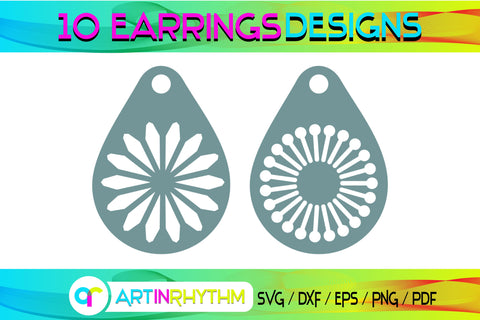 earring svg bundle SVG Artinrhythm shop 