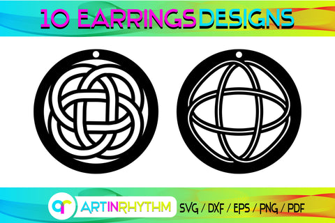 earring svg bundle SVG Artinrhythm shop 