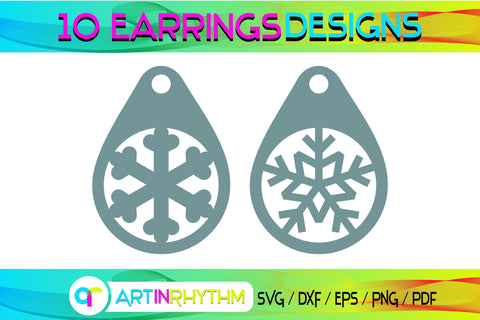 earring svg bundle SVG Artinrhythm shop 