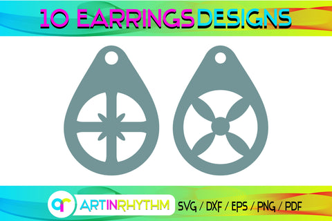 earring svg bundle SVG Artinrhythm shop 