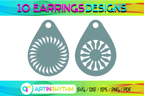 earring svg bundle SVG Artinrhythm shop 
