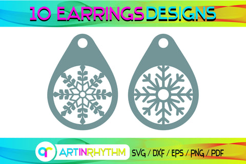 earring svg bundle SVG Artinrhythm shop 