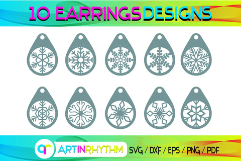 earring svg bundle SVG Artinrhythm shop 