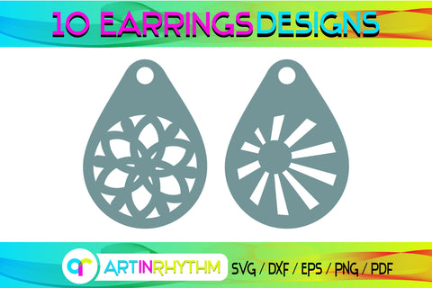 earring svg bundle SVG Artinrhythm shop 