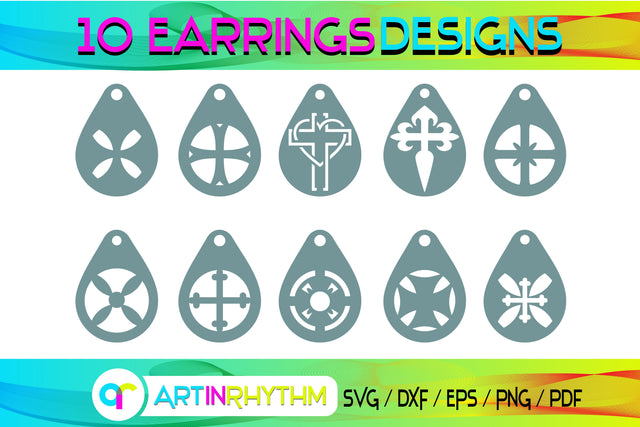 earring svg bundle SVG Artinrhythm shop 