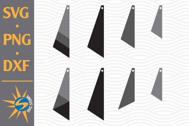 Earring SVG, PNG, DXF Digital Files Include SVG SVGStoreShop 