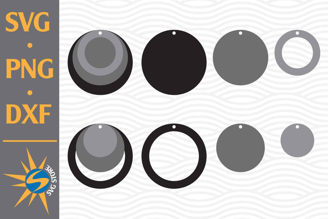 Earring SVG, PNG, DXF Digital Files Include SVG SVGStoreShop 