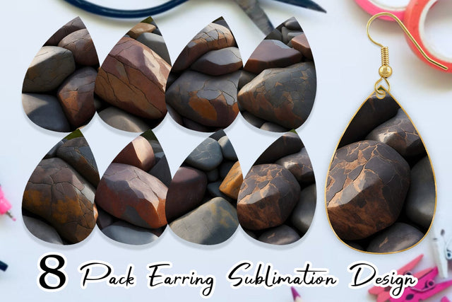Earring Teardrop Sublimation artnoy 