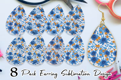 Earring Teardrop Sublimation artnoy 