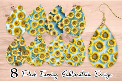 Earring Teardrop Sublimation artnoy 