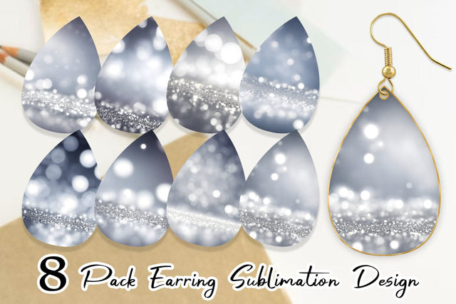Earring Teardrop Sublimation artnoy 