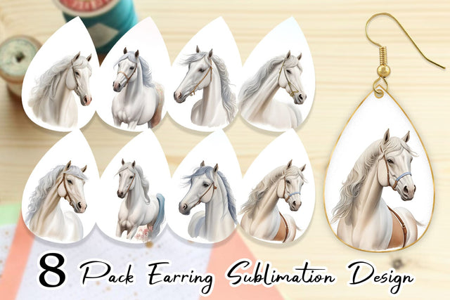 Earring Teardrop Sublimation artnoy 