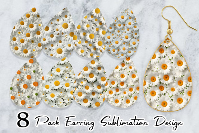 Earring Teardrop Sublimation artnoy 