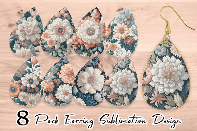 Earring Teardrop Sublimation artnoy 