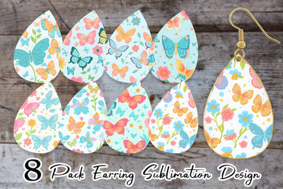 Earring Teardrop Sublimation artnoy 