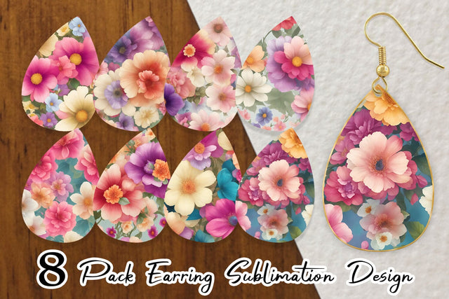 Earring Teardrop Sublimation artnoy 