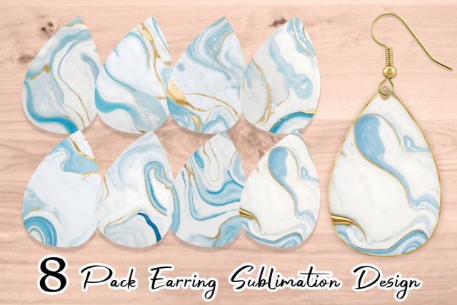 Earring Teardrop Sublimation artnoy 