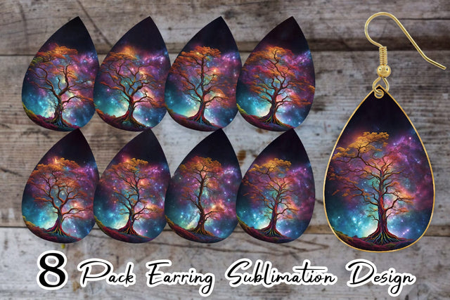 Earring Teardrop Sublimation artnoy 