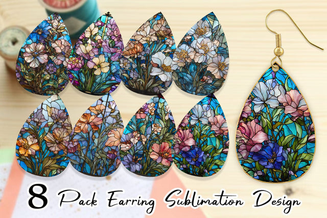 Earring Teardrop Sublimation artnoy 