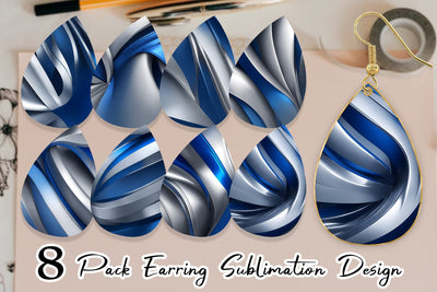 Earring Teardrop Sublimation artnoy 