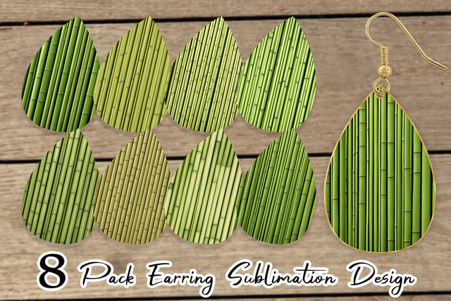 Earring Teardrop Sublimation artnoy 