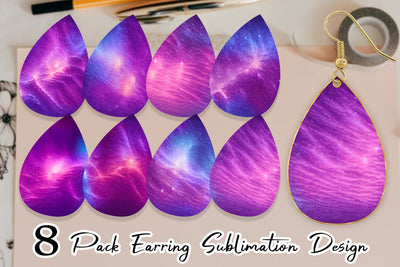 Earring Teardrop Sublimation artnoy 